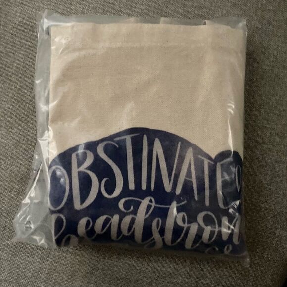 “Obstinate, Headstrong Girl!” Jane Austen Tote - Picture 3 of 5